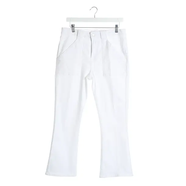 Pants, in White, Cotton, Frame