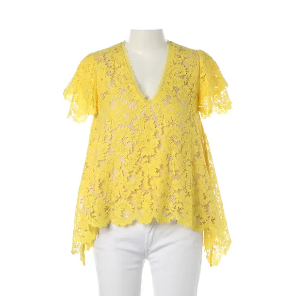 Blouse, in Yellow, Cotton, Sly 010
