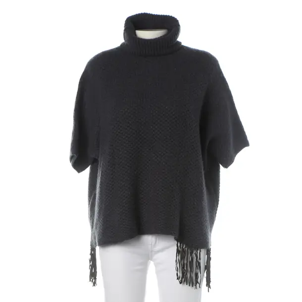 Pullover, in Dunkelgrau, Kaschmir, Fabiana Filippi