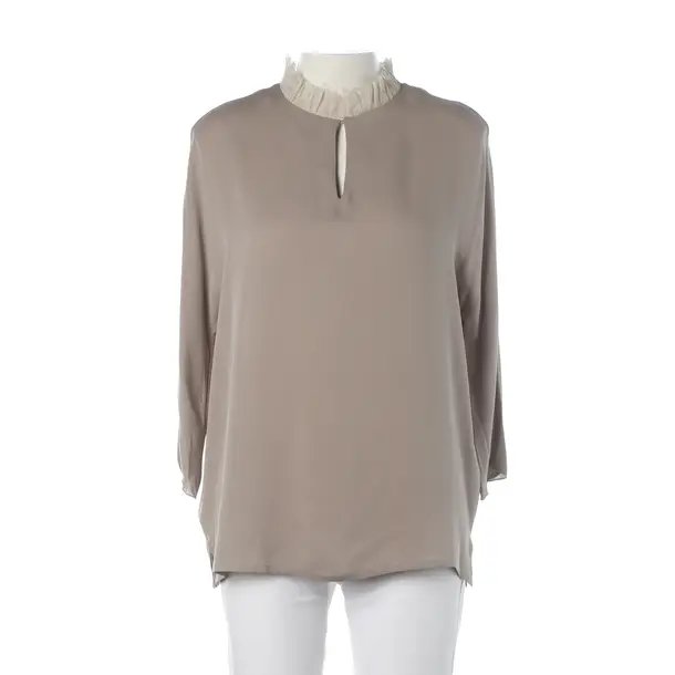 Bluse, in Grau, Seide, Fabiana Filippi