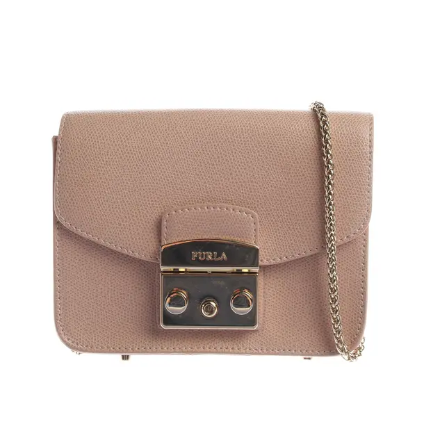 Shoulder Bag, in Light Pink, Leather, Furla