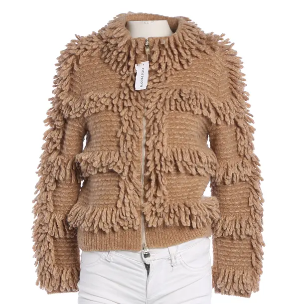 Cardigan, in Brown, Wool, Marc Cain