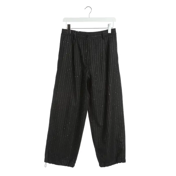 Pantaloni, in Grigio scuro, Lana, Herno