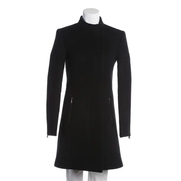 Übergangsmantel, in Schwarz, Wolle, Dorothee Schumacher