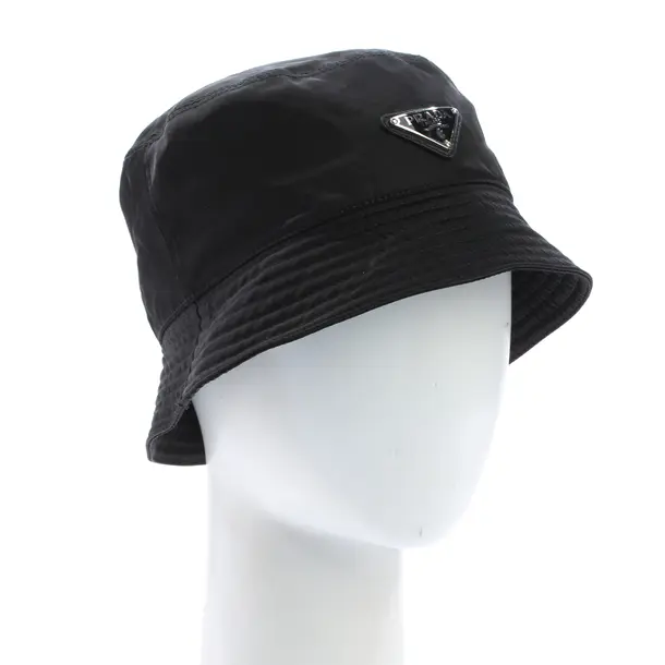 Hat, in Black, Polyimide, Prada