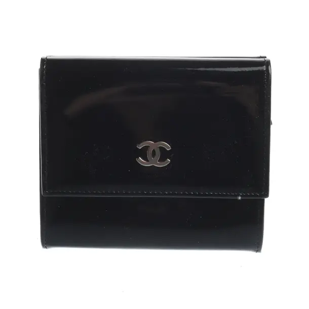 Wallet, in Black, Leather, Chanel