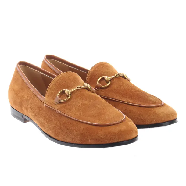 Flats, in Brown, Gucci