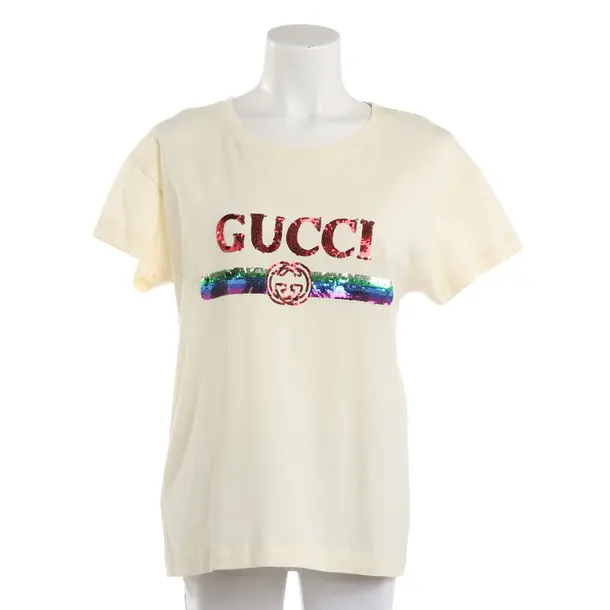Shirt, in Beige, Cotton, Gucci