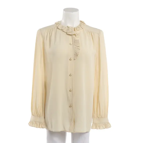 Blouse, in Beige, Silk, Gucci