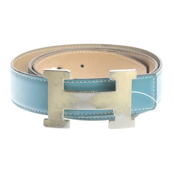 Belt, in Blue, Leather, Hermès