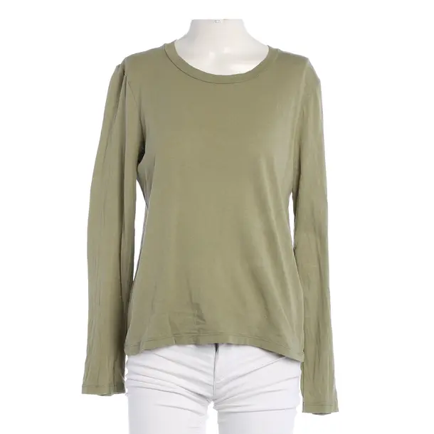 Manica lunga, in Verde, Cotone, Vintage americano