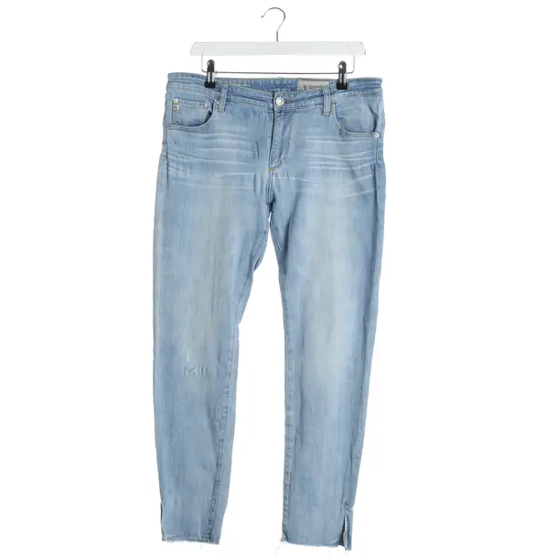 Straight Fit Jeans, in Light Blue, Cotton, AG Jeans