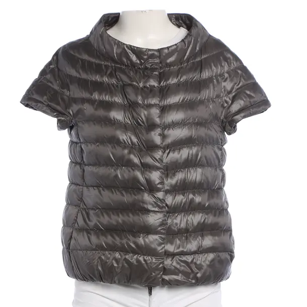 Vest, in Gray, Polyimide, Herno