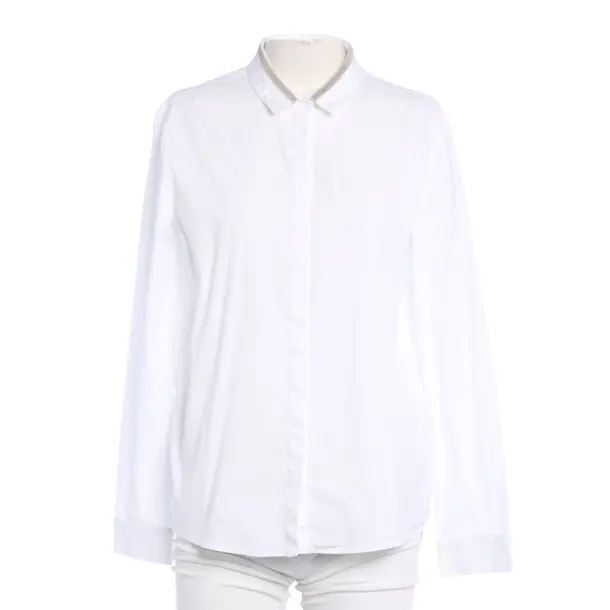 Camicetta, in Bianco, Cotone, Fabiana Filippi