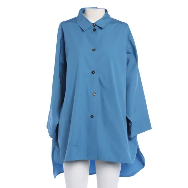 Blouse, in Blue, Cotton, Max Mara