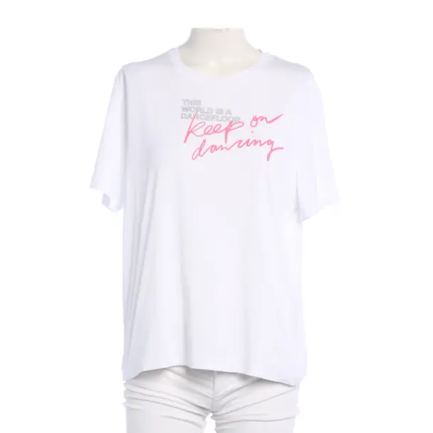 Shirt, in White, Cotton, Marc Cain