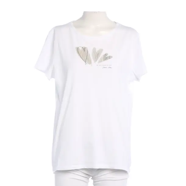 Shirt, in Weiß, Baumwolle, Marc Cain