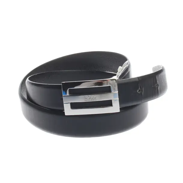 Gürtel, in Schwarz, Leder, Hugo Boss