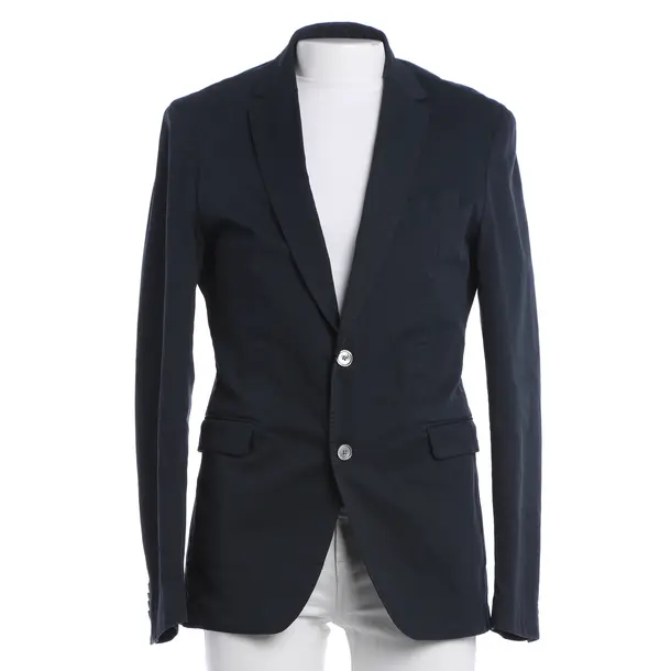 Blazer, in Navy, Cotton, Hugo Boss