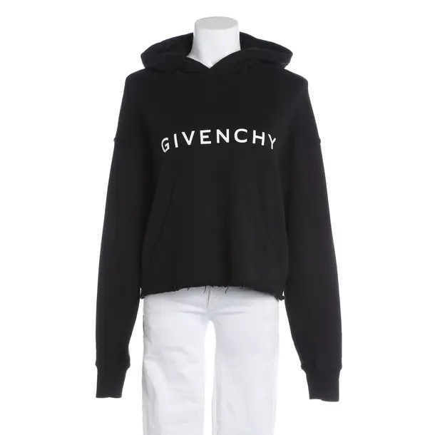 Felpa con cappuccio, in Nero, Cotone, Givenchy