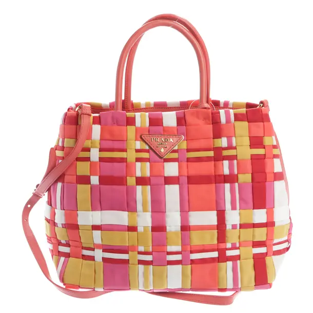 Borsetta, in Multicolore, Poliestere, Prada