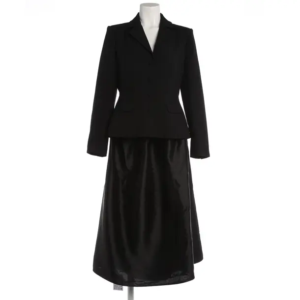 Kleid, in Schwarz, Polyester, self-portrait