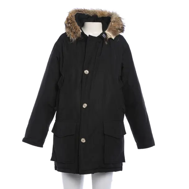 Cappotto invernale, in Nero, Cotone, Woolrich