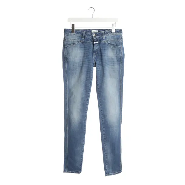 Jeans slim fit, in Blu, Cotone, Chiuso
