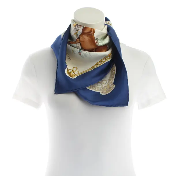 Shawl, in Multicolored, Silk, Hermès