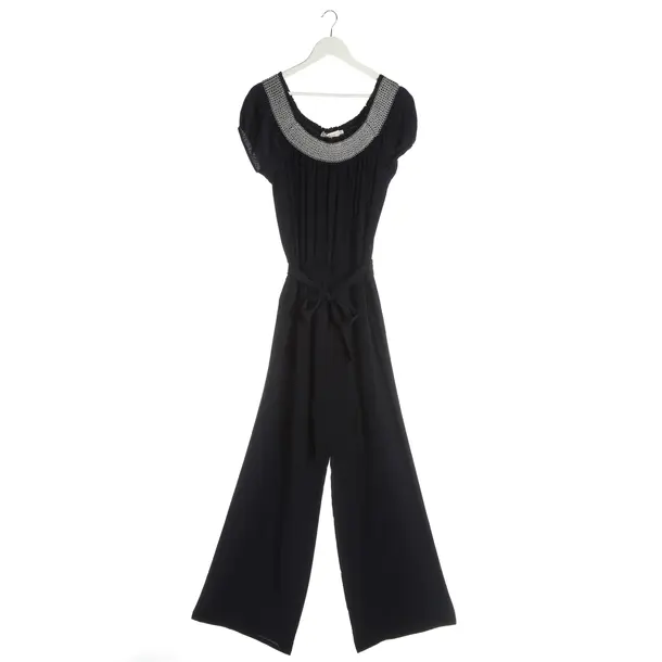 Jumpsuit, in Blau, Seide, Tory Burch
