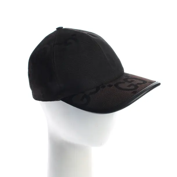 Cap, in Black, Cotton, Gucci