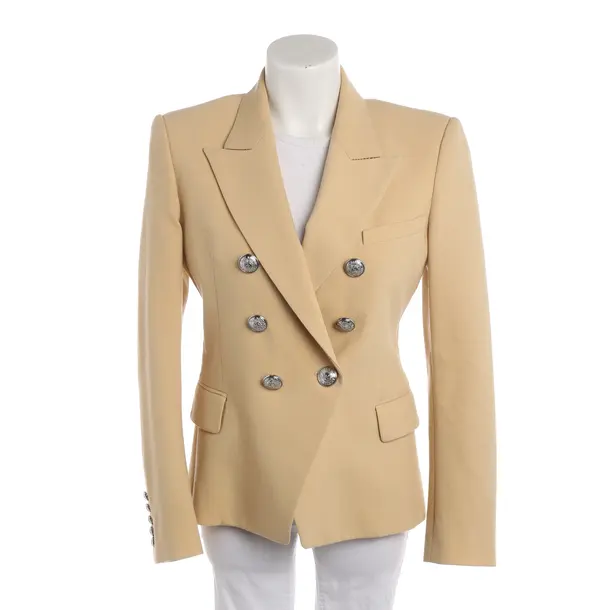 Blazer, in Hellbraun, Wolle, Balmain