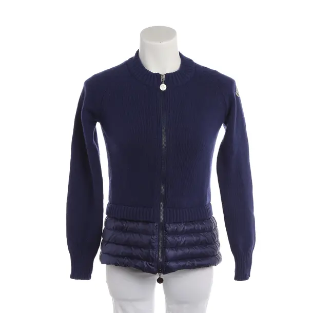 Mid-Season Jacket, in Navy, Wool, Moncler