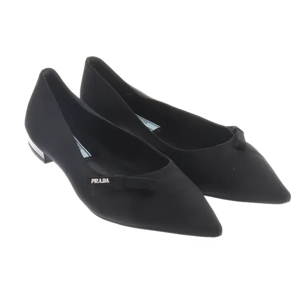 Ballet Flats, in Black, Prada