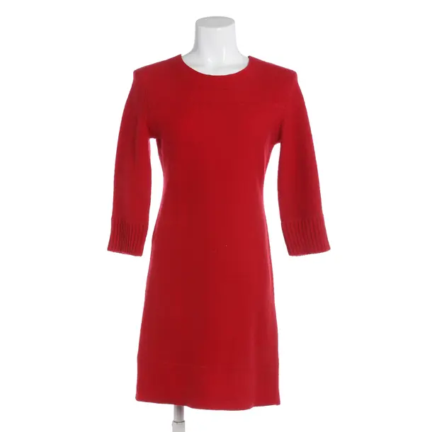 Dress, in Red, Wool, Strenesse