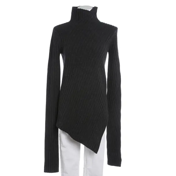 Pullover, in Dunkelgrau, Wolle, Céline