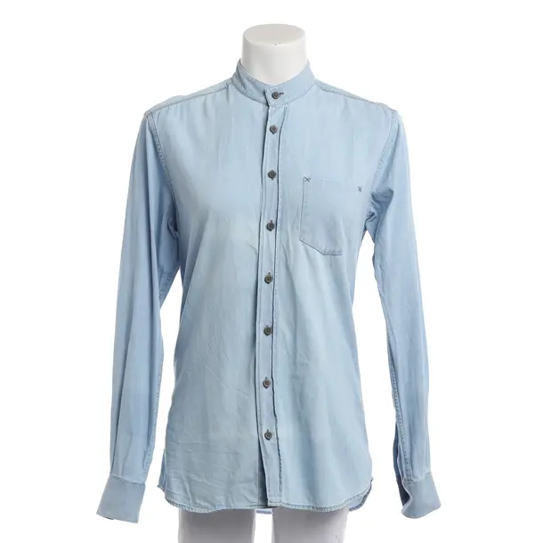 Denim Shirt, in Light Blue, Cotton, Weber+Weber