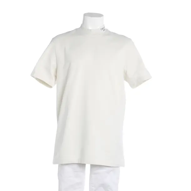 T-Shirt, in Cream, Baumwolle, Calvin Klein
