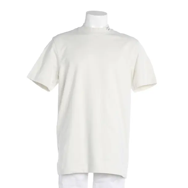 T-Shirt, in Cream, Baumwolle, Calvin Klein