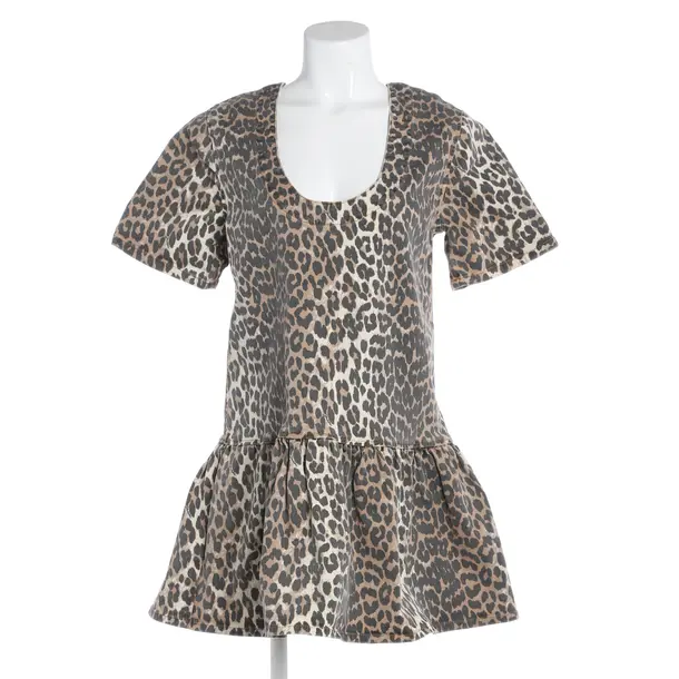 Dress, in Light Brown, Cotton, Ganni