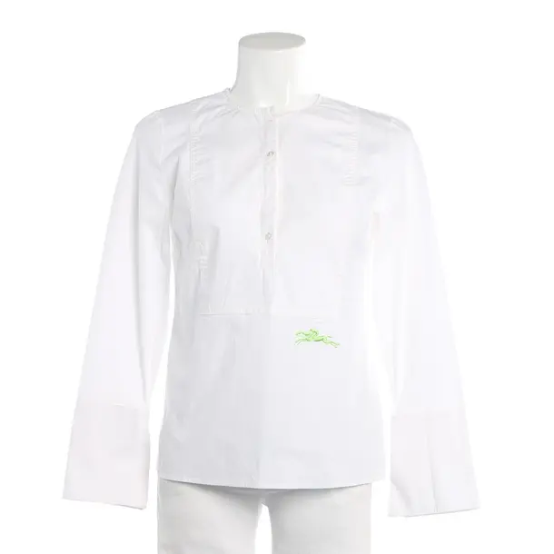 Bluse, in Weiß, Baumwolle, Longchamp