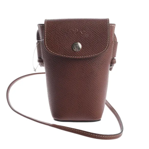 Phone Bag, in Brown, Leather, Longchamp