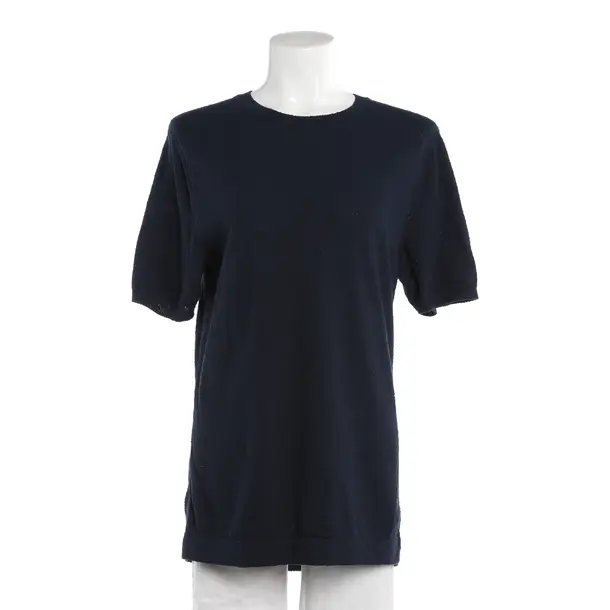 Shirt, in Navy, Baumwolle, Closed