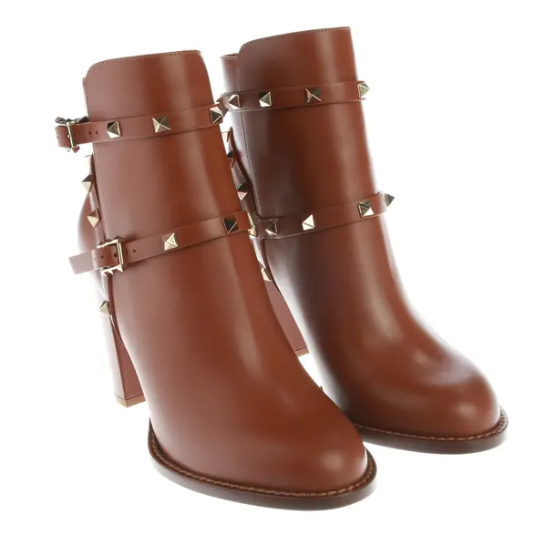 Ankle Boots, in Light Brown, Valentino