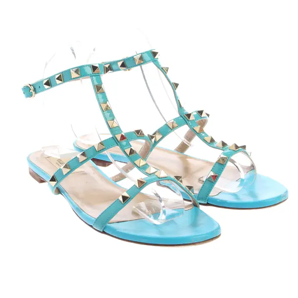 Sandalen, in Hellblau, Valentino