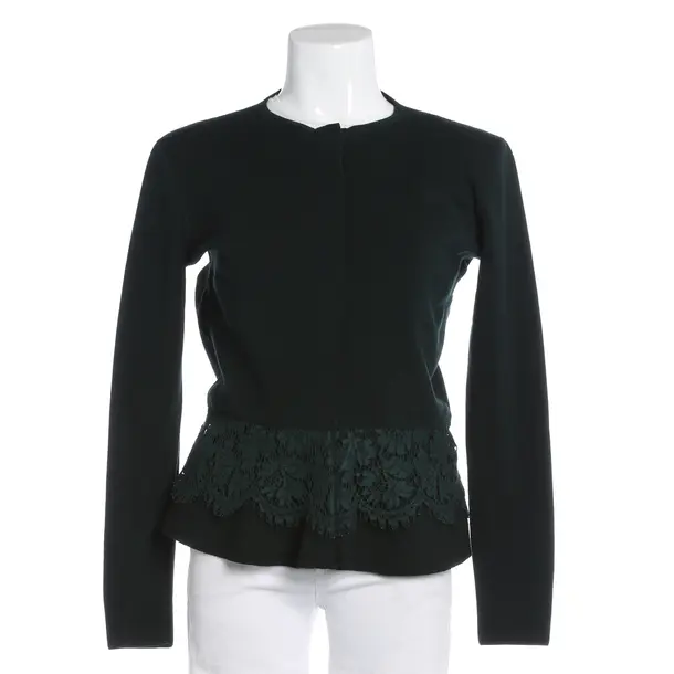 Cardigan, in Verde scuro, Cotone, Valentino