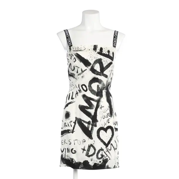 Cocktailkleid, in Schwarz, Seide, Dolce & Gabbana