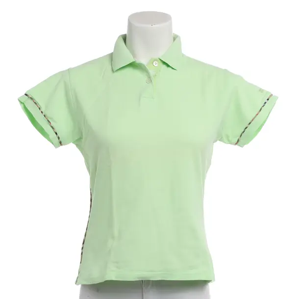 Poloshirt, in Hellgrün, Baumwolle, Burberry Golf