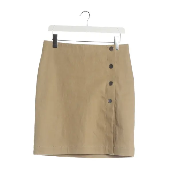 Skirt, in Brown, Linen, Bottega Veneta