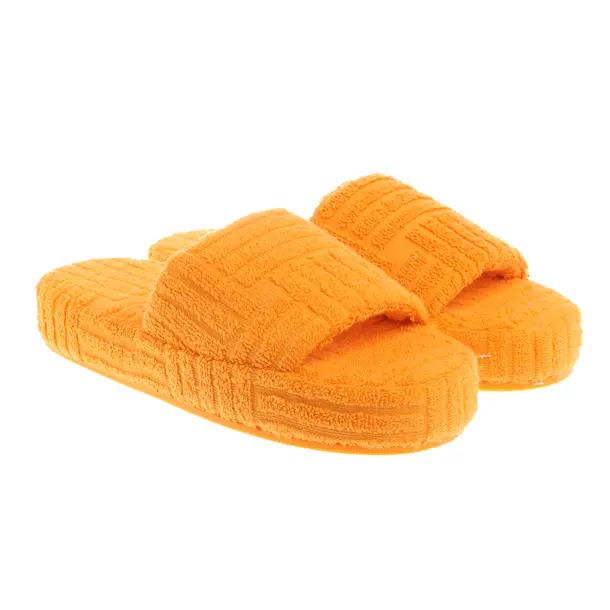 Sandalen, in Orange, Bottega Veneta